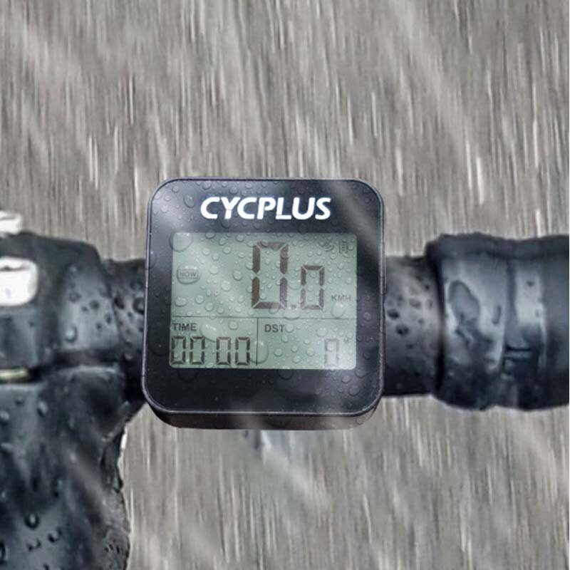 Cycplus G1 Frissített Verzió Kerékpár Számítógép Gps Vezeték Nélküli Vízálló Intelligens Stopper Sebességmérő Kilométerszámláló Cyclocomputer Tartozékok Mtb Országúti Kerékpárokhoz
