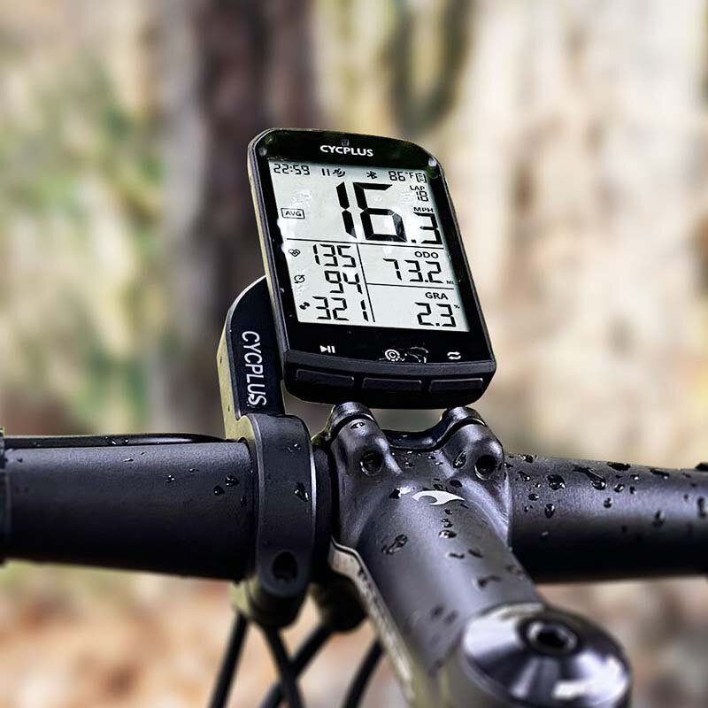 Cycplus M1 Gps Kerékpáros Számítógép Vezeték Nélküli Bluetooth 4.0 Ant+ Sebességmérővel Vízálló Lcd Háttérvilágítású Kerékpár Kilométer-számláló Stopper Tartozékok Mtb Országúti Kerékpárhoz/városi Kerékpárhoz