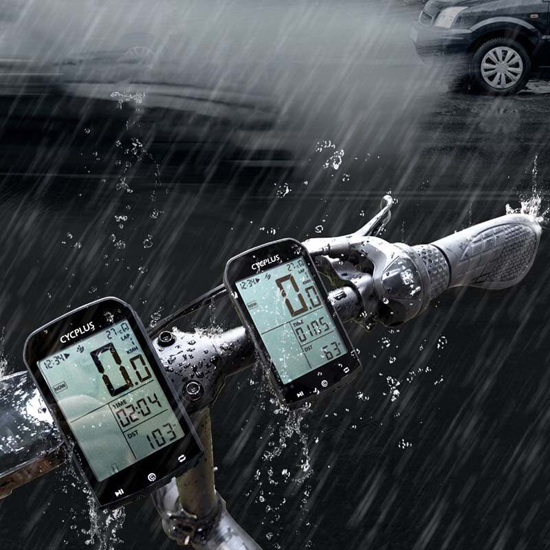 Cycplus M1 Gps Kerékpáros Számítógép Vezeték Nélküli Bluetooth 4.0 Ant+ Sebességmérővel Vízálló Lcd Háttérvilágítású Kerékpár Kilométer-számláló Stopper Tartozékok Mtb Országúti Kerékpárhoz/városi Kerékpárhoz