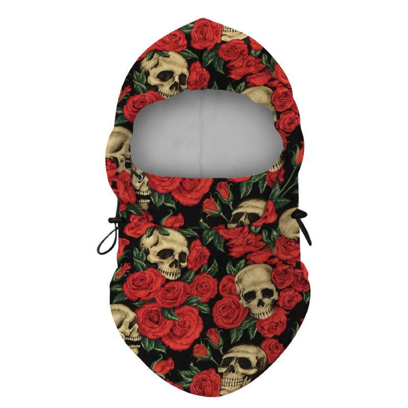 Digitális Nyomtatás Kerékpáros Fejpántok Anti-uv Nylon Légáteresztő Balaclava Sísál Férfi Szélálló Bicikli Sapka Fejfedők