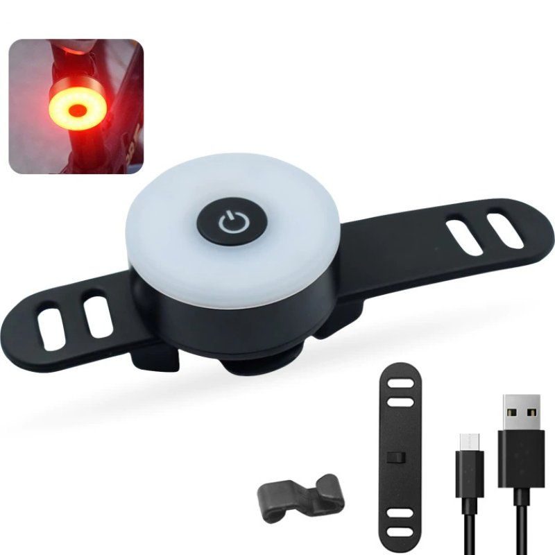 Kerékpár Hátsó Lámpa Usb Újratölthető