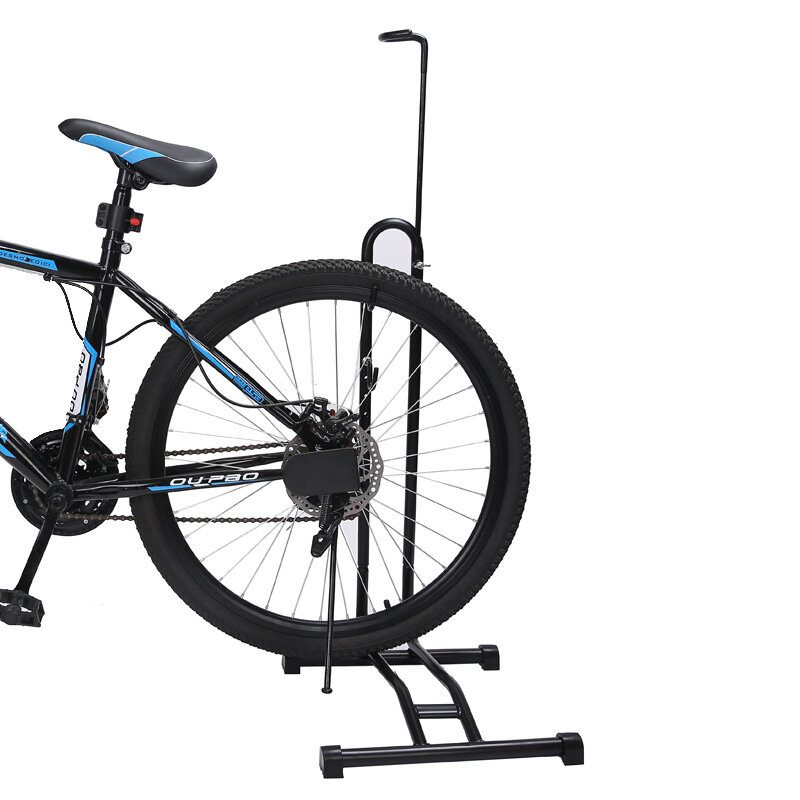 Mountain Bike Parking Rack Kerékpár Állvány Tartó L Alakú Állítható Bevonatú Acél Kijelző Országúti Kerékpárjavító Padló