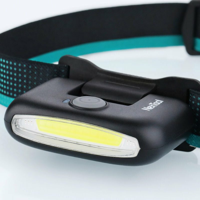 Nextool Fejlámpa Többcélú Cob Fényszóró Vízálló C Típusú Újratölthető Led Zseblámpa Kültéri Kemping Túrafutó Lámpa