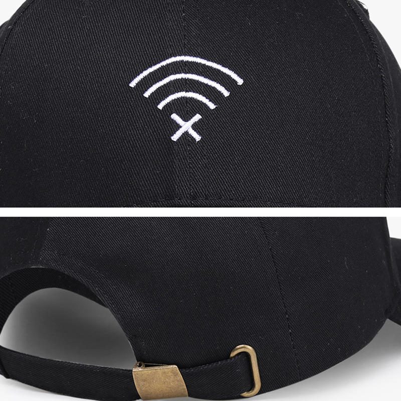 Nuzada Pamut Baseball Sapka Snapback Hímző Hip-hop Férfi Női Kerékpáros