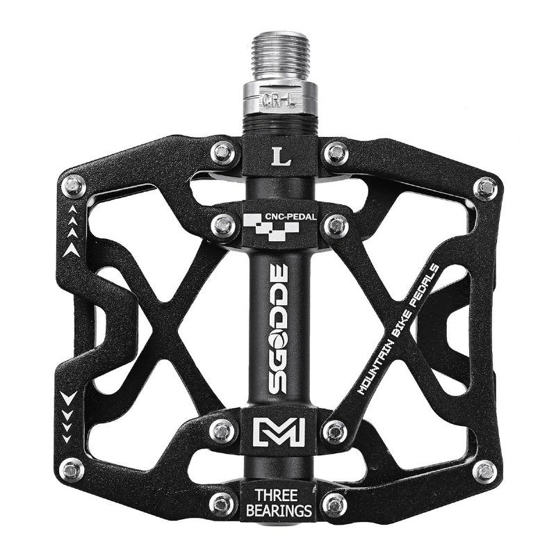 Sgodde 1 Pár Csúszásgátló Kerékpárpedál 3 Csapágyas Alumínium Ötvözet Kerékpáros Kerékpárplatform Kerékpár Pedál Tartozékok Alkatrész Országúti Bmx Mtb Kerékpárhoz