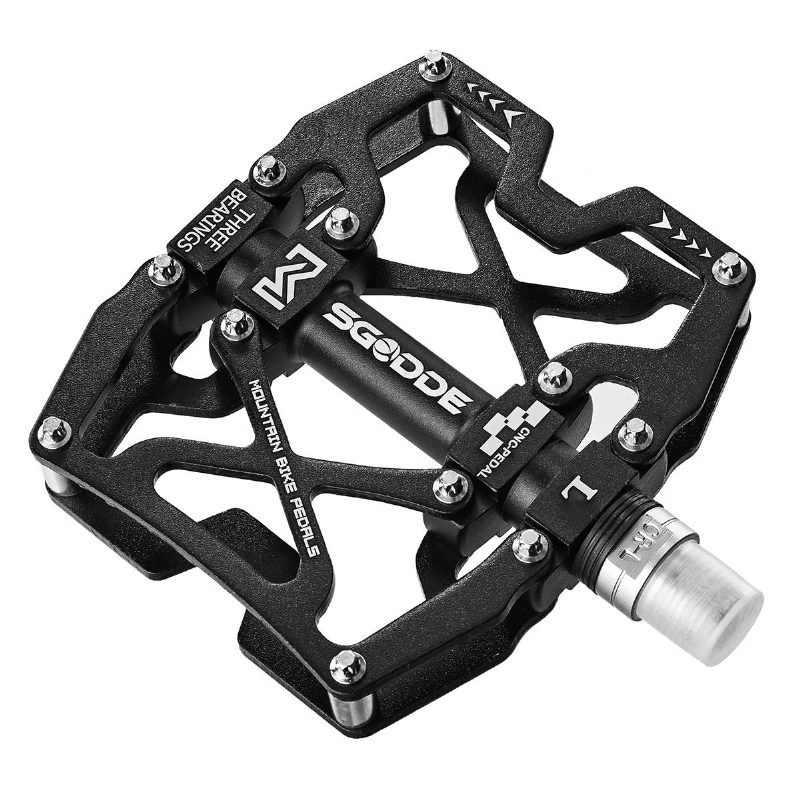 Sgodde 1 Pár Csúszásgátló Kerékpárpedál 3 Csapágyas Alumínium Ötvözet Kerékpáros Kerékpárplatform Kerékpár Pedál Tartozékok Alkatrész Országúti Bmx Mtb Kerékpárhoz
