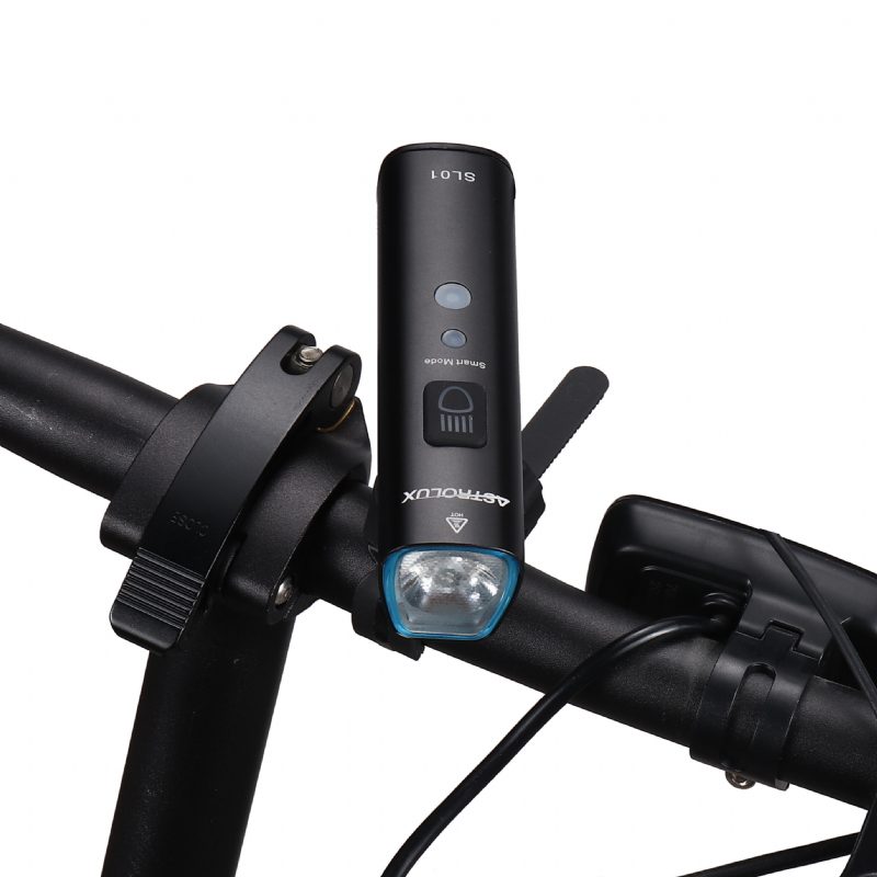 Sm10 Smart Brake Sensing Kerékpár Hátsó Lámpa C Típusú Usb Újratölthető Alumíniumötvözet Optikai Intelligens Kerékpáros Btm