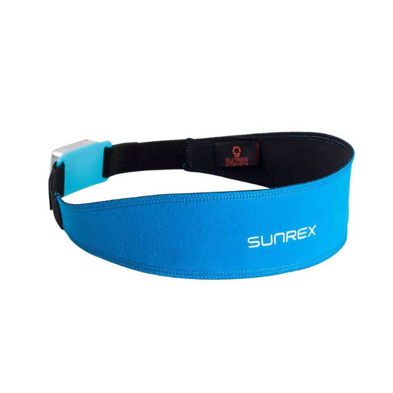 Sunrei Sunrex Fejpánt Kültéri Futóöv Fitness Jóga Izzadásgátló Pánt Figyelmeztető Fénnyel