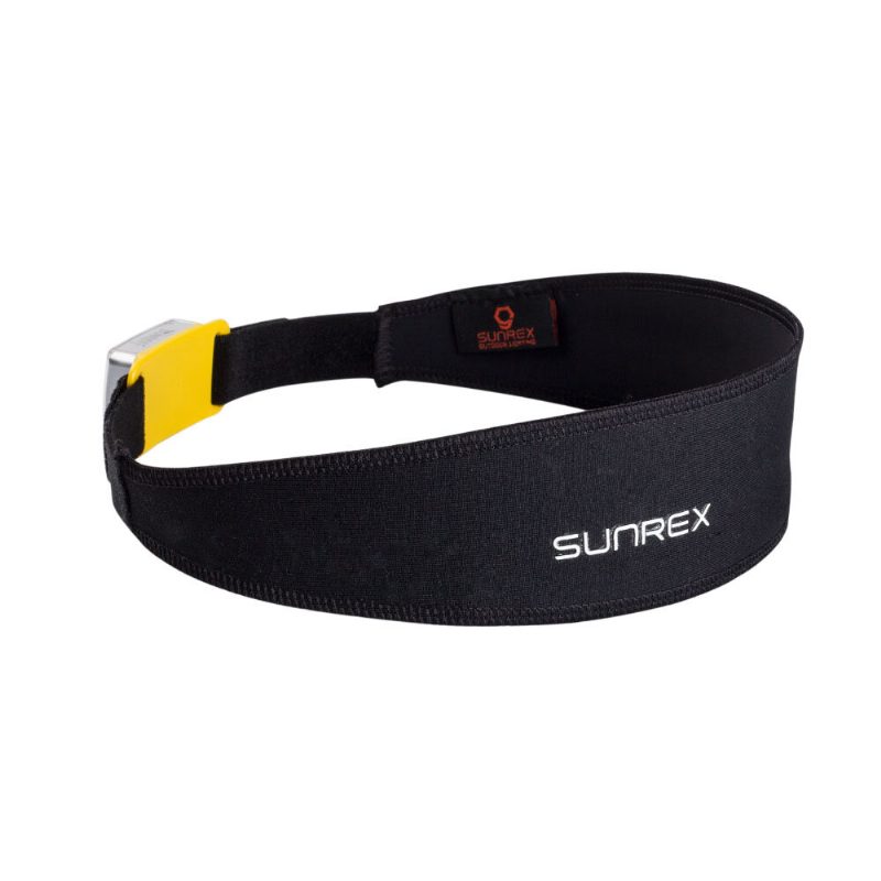 Sunrei Sunrex Fejpánt Kültéri Futóöv Fitness Jóga Izzadásgátló Pánt Figyelmeztető Fénnyel
