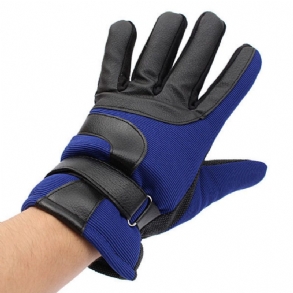Téli Kerékpár Kerékpározás Sí Flanel Fabric Full Finger Kesztyű