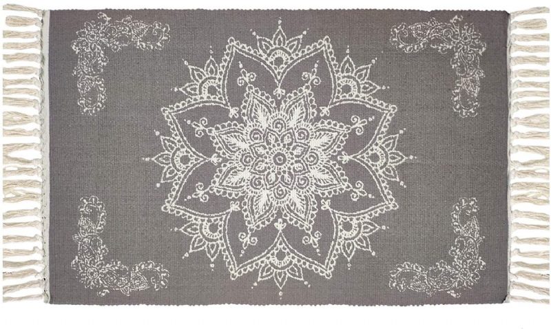 Bohemia Kilim Szőnyeg Kézzel Szőtt Rojtszegélyes Beltéri Bejárathoz Fürdőszoba Mosókonyhához 23.6"x35.4"