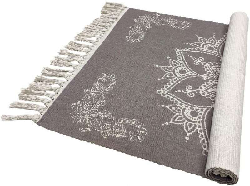 Bohemia Kilim Szőnyeg Kézzel Szőtt Rojtszegélyes Beltéri Bejárathoz Fürdőszoba Mosókonyhához 23.6"x35.4"