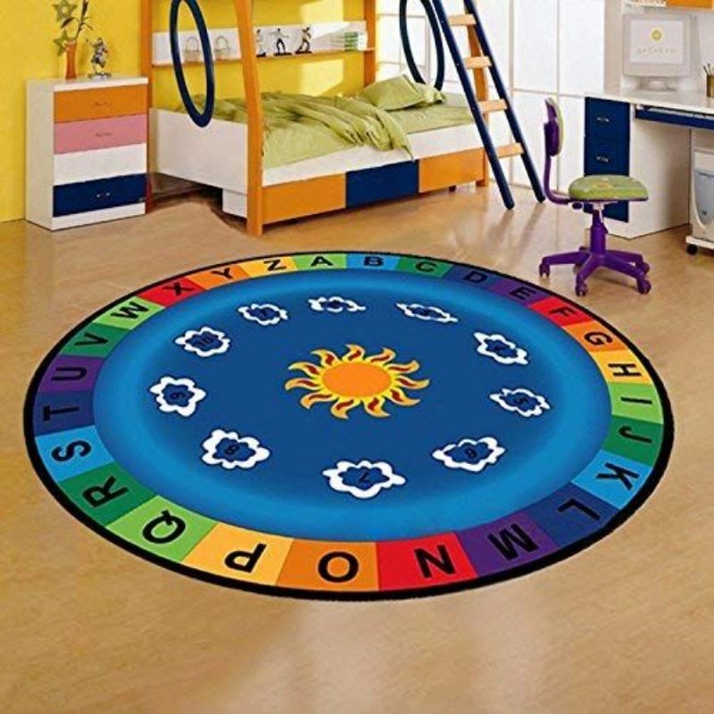 Kids Educational Learning Area Szőnyeg