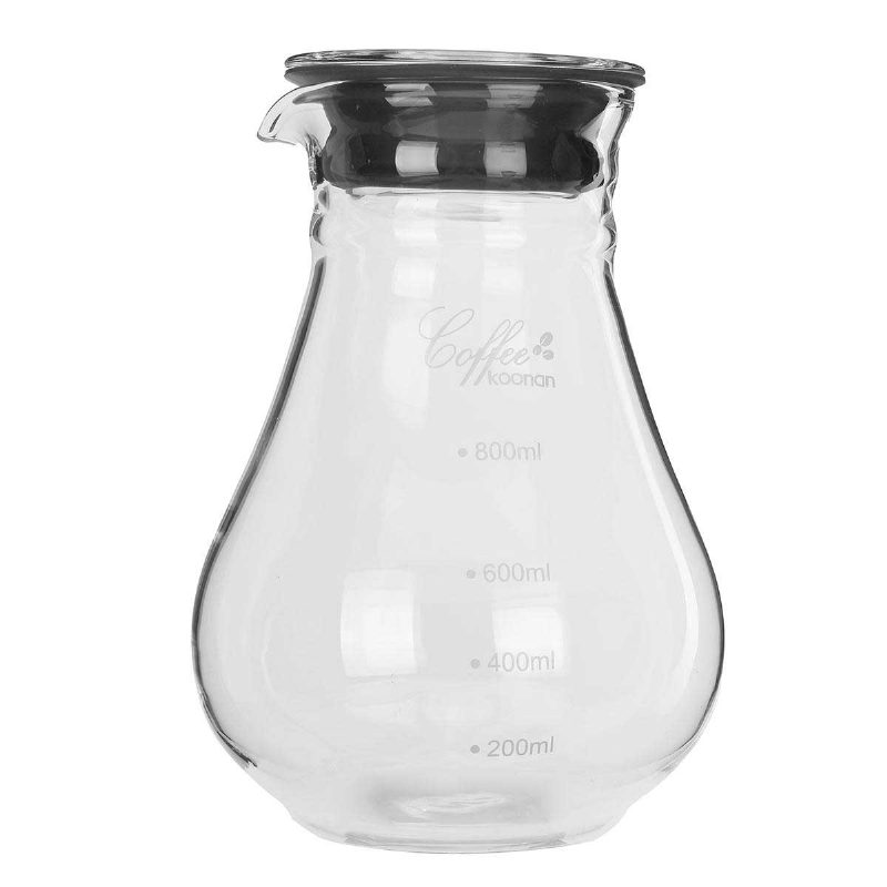 1000 Ml-es Üveg Hideg Jeges Csepegtető Főzet Otthoni Kávéfőző Edénybe Öntve