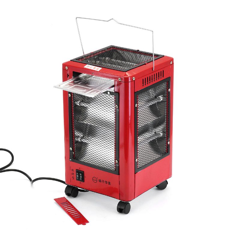 220v 2000w Ötoldalas Fűtő Grillsütős Fűtőtest Energiatakarékos Függőleges Elektromos