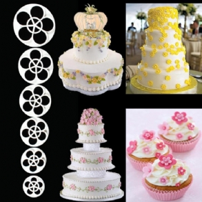 6db Szilvavirág Fondant Torta Sugarcraft Vágóforma