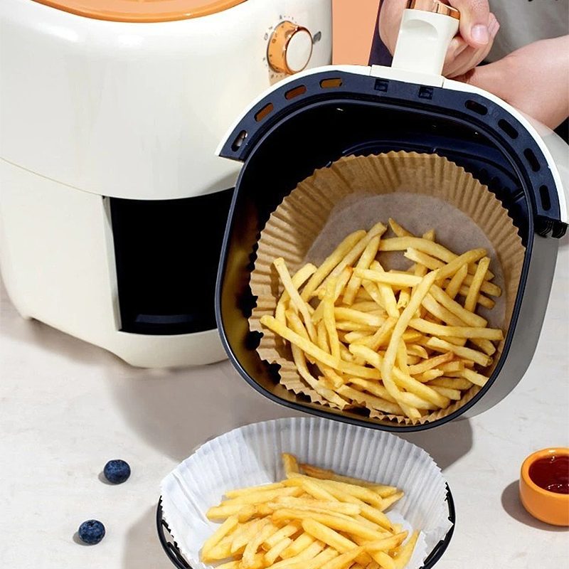 Air Fryer Papírbetét Tapadásmentes Eldobható 50 Db
