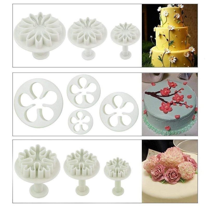 Diy Fondant Tortavágó Dombornyomó Formanyomtató Eszköz Candy Keksz Sütőkészlet