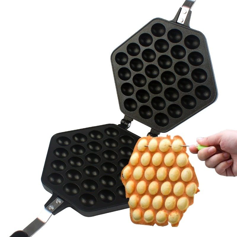 Gofrisütő Mini Kötőgép Magánszemélyek Számára Tojásforma Paninis Hash Browns