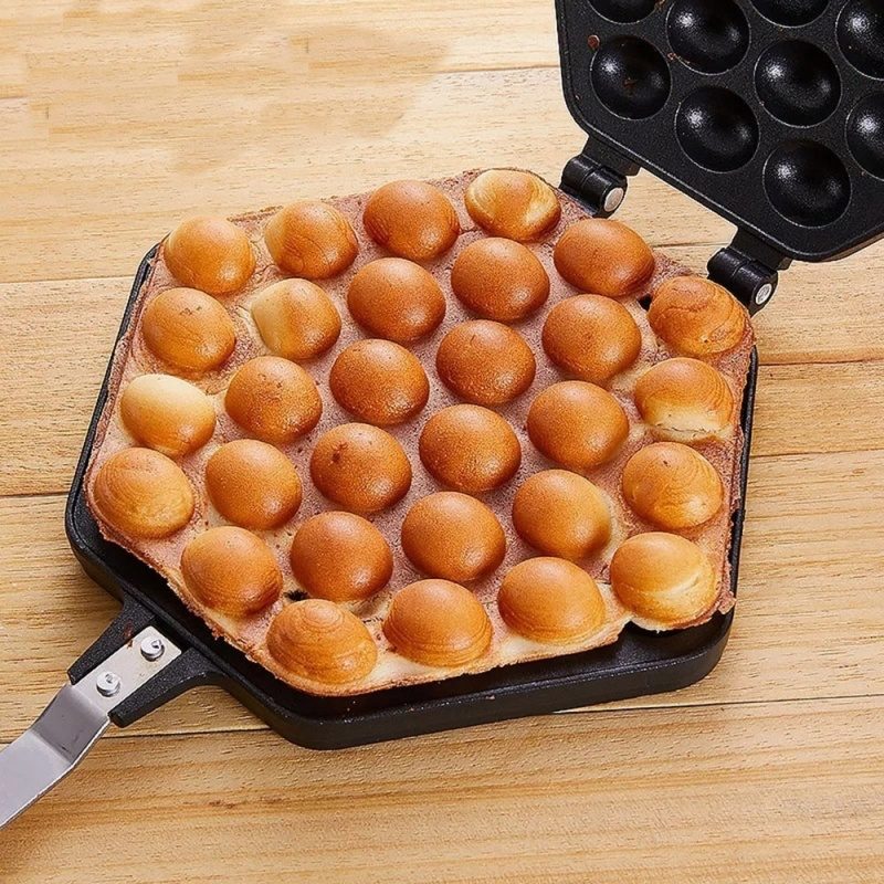 Gofrisütő Mini Kötőgép Magánszemélyek Számára Tojásforma Paninis Hash Browns