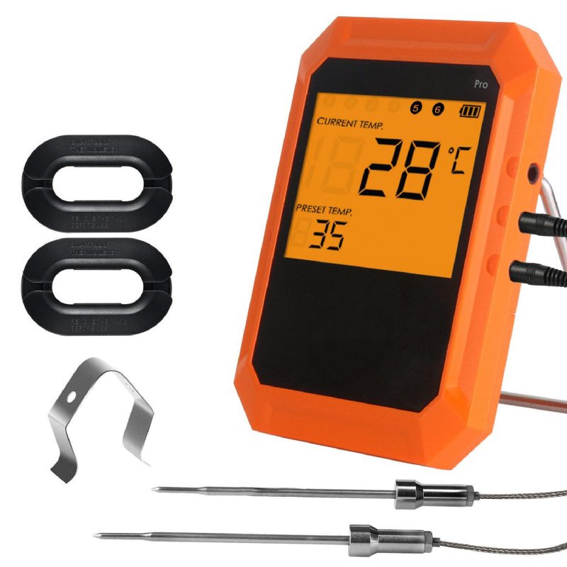 Kc-520 Six Channel Professional Edition Bluetooth Grill Hőmérő Digitális Sütő