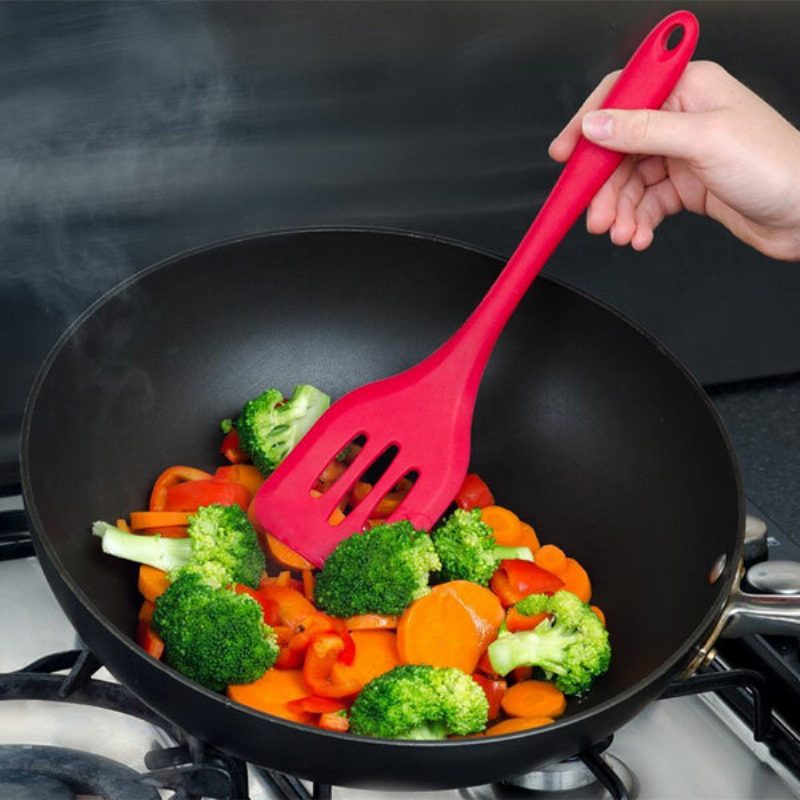 Kc-sd6 5 Részes Tapadásmentes Szilikon Sütőkészlet Konyhai Edények Spatula Hornyolt Eszterga