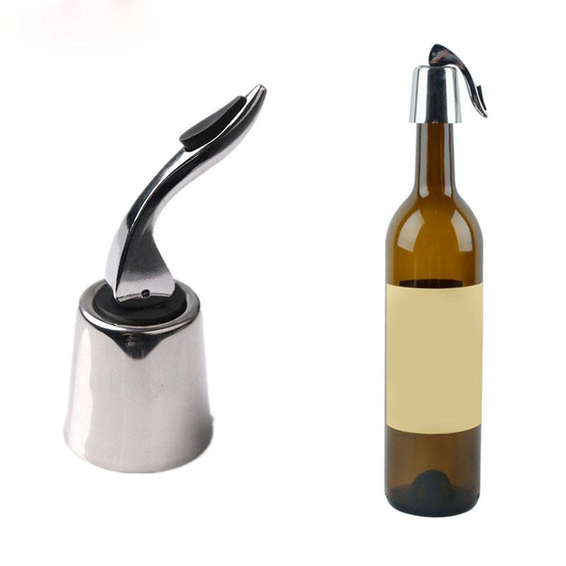 Kc-sp002 1db Boros Vákuumpalack Dugó Rozsdamentes Acél Otthoni Bár Borkollekció Red Wine Cha
