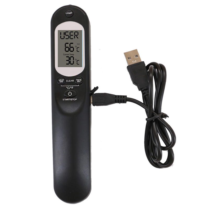 Minleaf Ml-ct3 Konyhai Élelmiszer Hőmérő Usb Riasztás Hőmérséklet Hangriasztó
