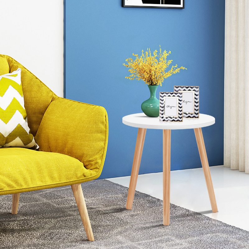 Modern Kerek Kávé Tea Oldalsó Kanapéasztal Nordic Minimalista Több Méretű Asztal A Nappali Lakberendezéséhez