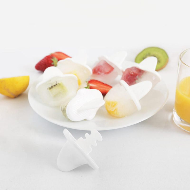 Quange Ls010102 Otthoni Konyha Jégkocka Tálca Kis Bálna Alakú Jégforma 6 Lyukú Élelmiszer Minőségű Pudingforma