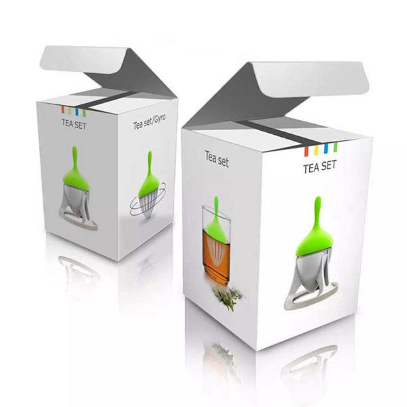 Rozsdamentes Acél És Szilikon Anyagú Teaszűrő Smart Gift Utazásbarát Teafőző Teafilter