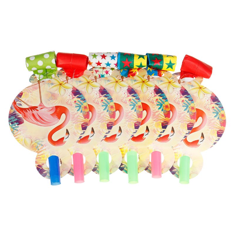 84db Flamingo Kids Születésnapi Party Étkészlet Dísztányérok Maszk Papírdoboz Csésze Dekorációs Játékok