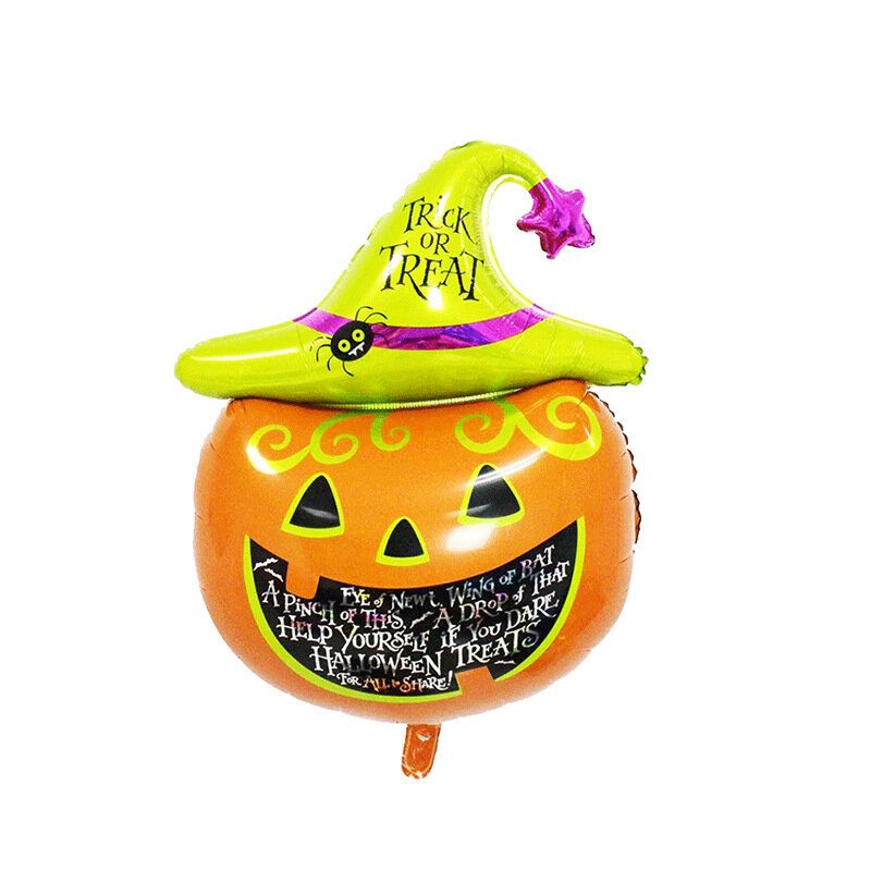 Alumínium Fólia Léggömbök Léggömb Pók Tökfej Denevér Ghost Festival Halloween Party Dekorációhoz