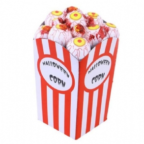 Halloweeni Dekoráció Csemege Vagy Trükk Játékok Vicces Új Bár Haunted House Simulation Eye Popcorn