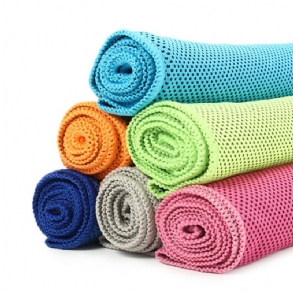 30x100cm Mikroszálas Szuper Nedvszívó Nyári Hideg Törölköző Sport Strand Túrázás Utazás Hűsítő Mosdókendő