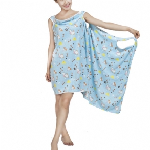 Honana Bx-397 Női Zuhanytörölköző Spa Fürdőköpeny Magic Szuper Nedvszívó