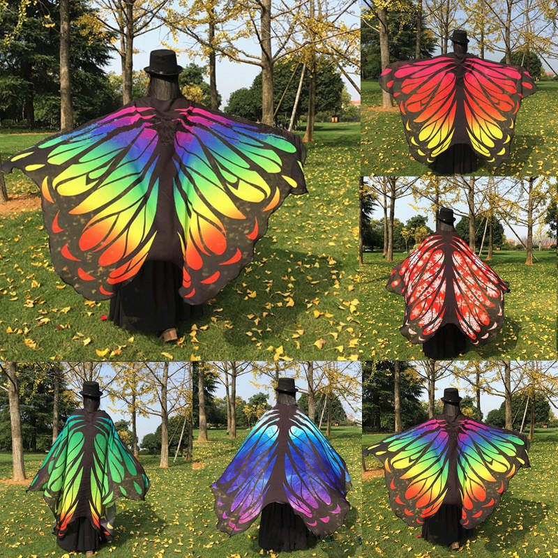 Honana Wx-88 135x200 cm Pillangó Bohém Sifon Strandtörölköző Női Kendő Szoknya Fürdőlepedő Kárpit