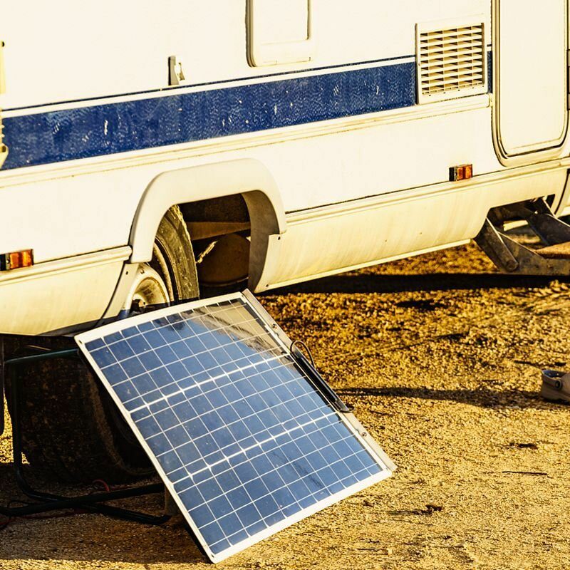100w 18v Tpt Napelem Nagy Hatékonyságú Napelemes Töltő Barkács Csatlakozós Akkumulátortöltő Kültéri Kemping Utazás