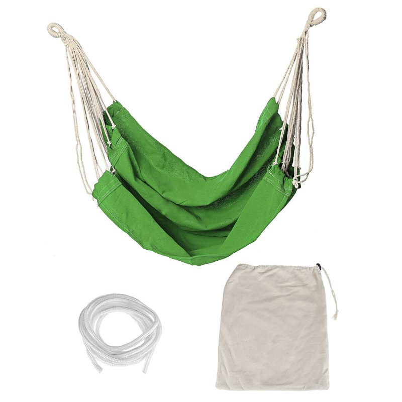 100x150cm 120kg Max Load Fabric Függőágy Szék Akasztó Ülés Kültéri Kerti Hinta Kemping Utazás