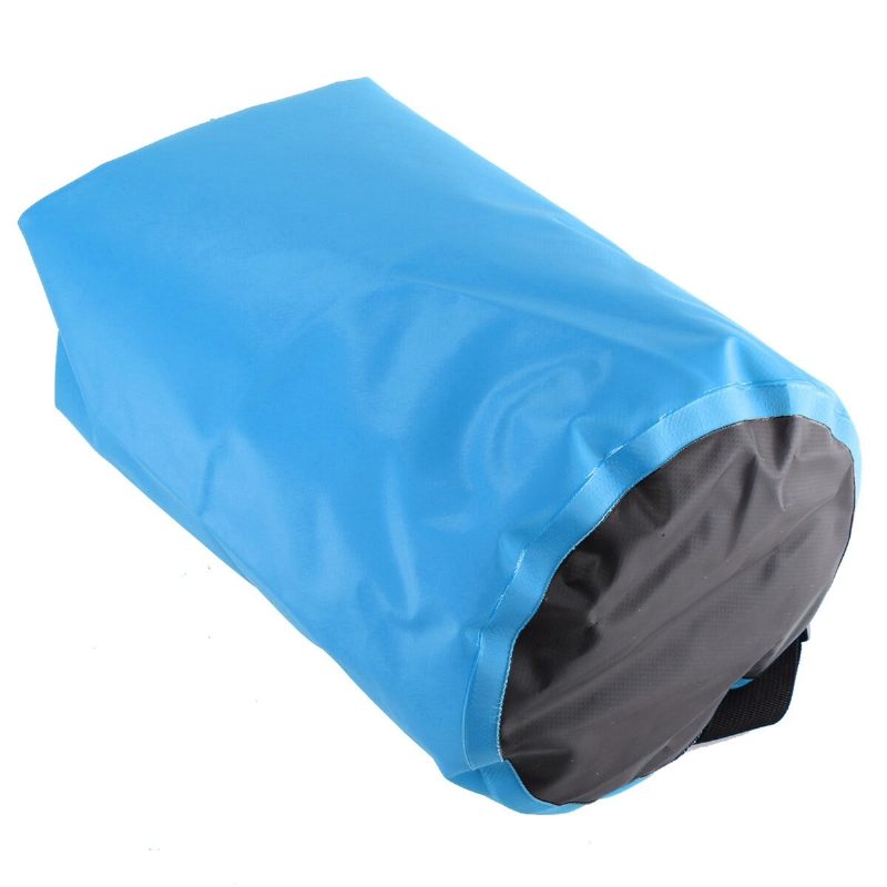 10l 1mm Vastag 500d Vízálló Táska Egy Váll Tömítő Vödör Pvc-ből Tömörített Hordozható Alkalmas Kempingezésre Rafting Túrázásra Egyéb Szabadtéri Tevékenységek