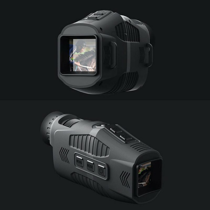 1280x720 Hd Monokuláris Éjszakai Távcső 5x Digitális Zoom Eszköz Kültéri Nappali Kettős Használatú Teljes Sötét 300 M