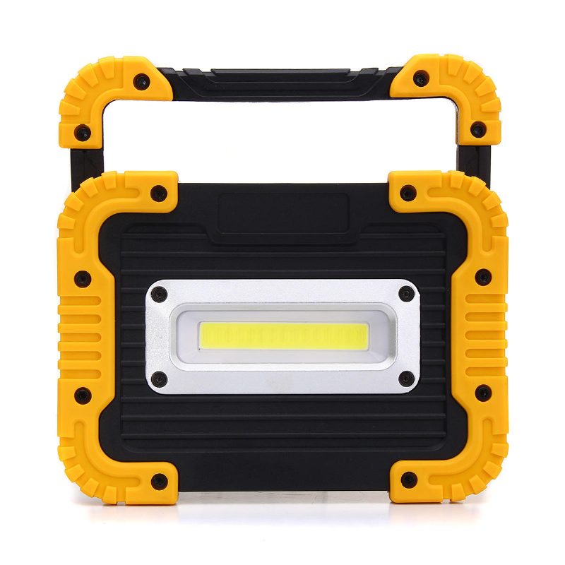 20 Led 10 W 750 Lm Cob Led Munkalámpa Usb Újratölthető Fogantyús Zseblámpa Kültéri Kemping Lámpás