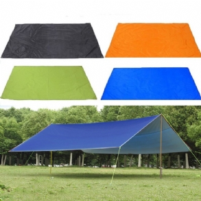 210x300cm Kültéri Kemping Sátor Napernyő Eső Nap Uv Napellenző Menedék Strand Piknik Szőnyeg Talaj
