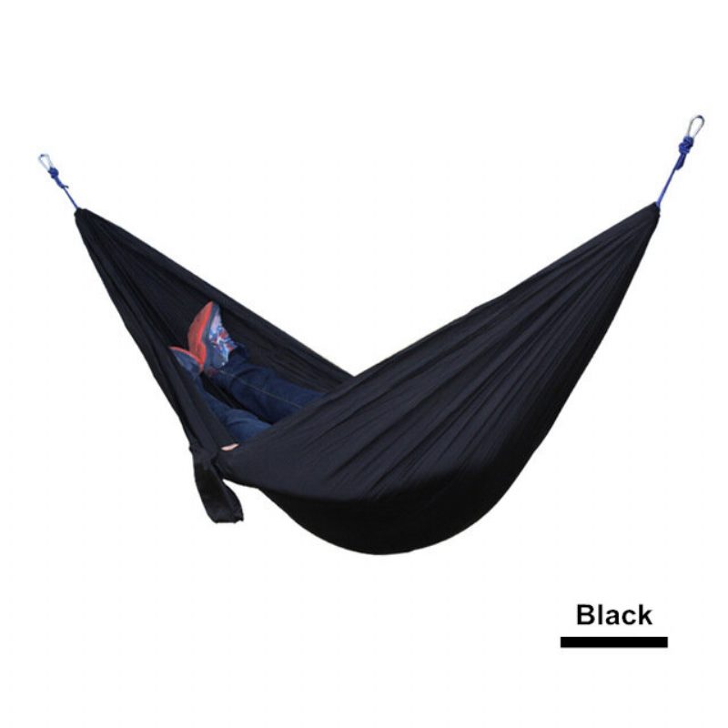 270x140cm Dupla Függőágy 210t Nylon Függő Hintaágy Kültéri Kemping