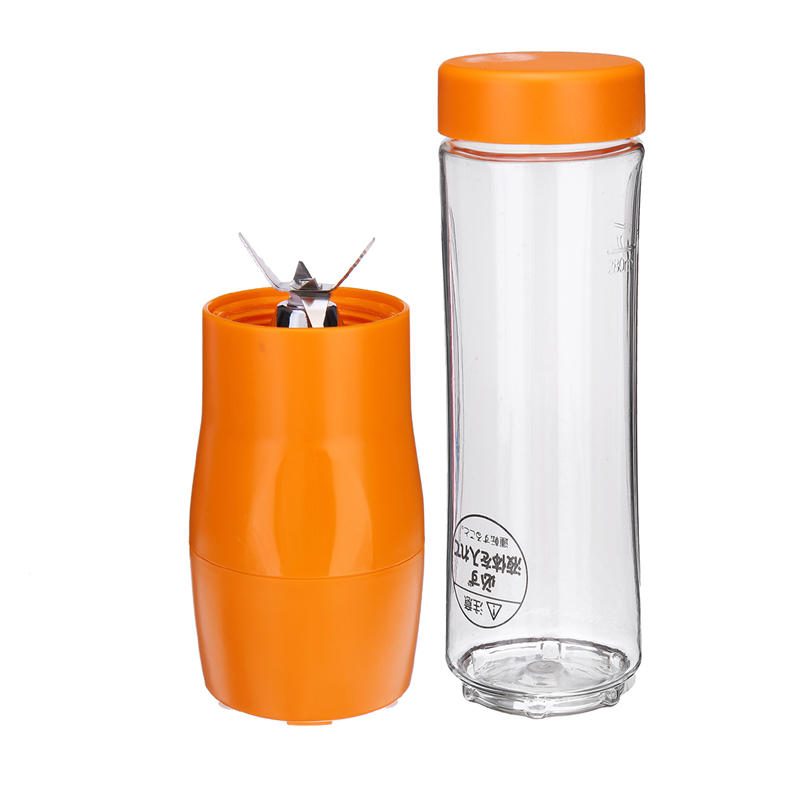 280 Ml-es 6 Pengés Automatikus Usb Újratölthető Facsaró Gyümölcskészítő Usb Kültéri Turmixgép Kísérő Csésze