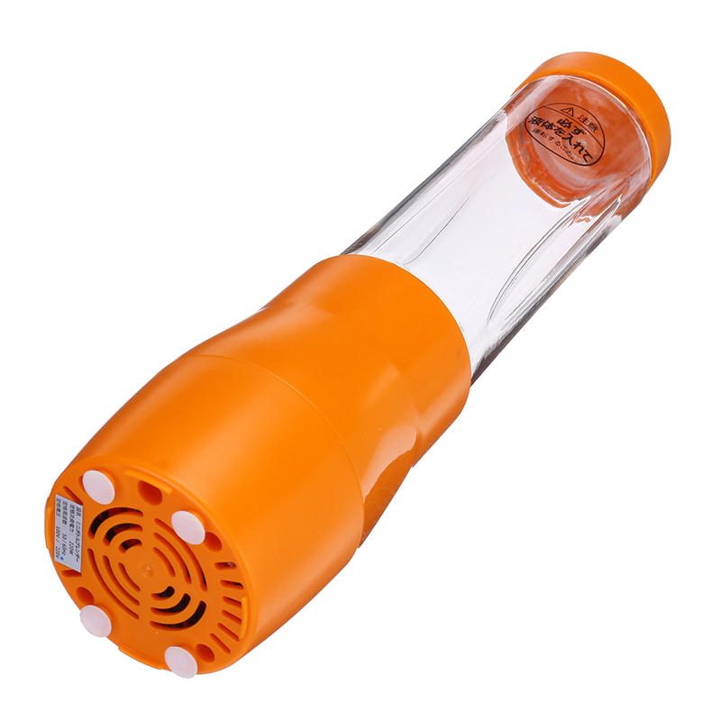 280 Ml-es 6 Pengés Automatikus Usb Újratölthető Facsaró Gyümölcskészítő Usb Kültéri Turmixgép Kísérő Csésze