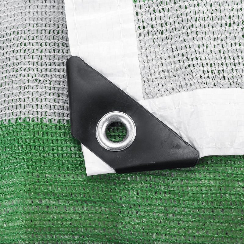 2x3m 100gsm Hdpe Téglalap Napernyő Vitorla Uv Védelem Kültéri Terasz Kerti Sátor Háló 5 Méteres Kötéllel
