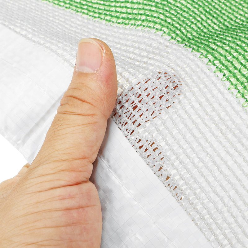 2x3m 100gsm Hdpe Téglalap Napernyő Vitorla Uv Védelem Kültéri Terasz Kerti Sátor Háló 5 Méteres Kötéllel