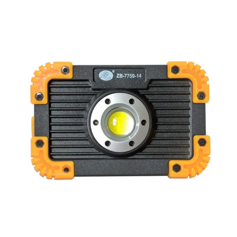 3 Üzemmódú 350 Lm Vízálló Cob Led Reflektor Usb Töltés Kültéri Spot Munkalámpa Kemping Hordozható Keresőlámpa
