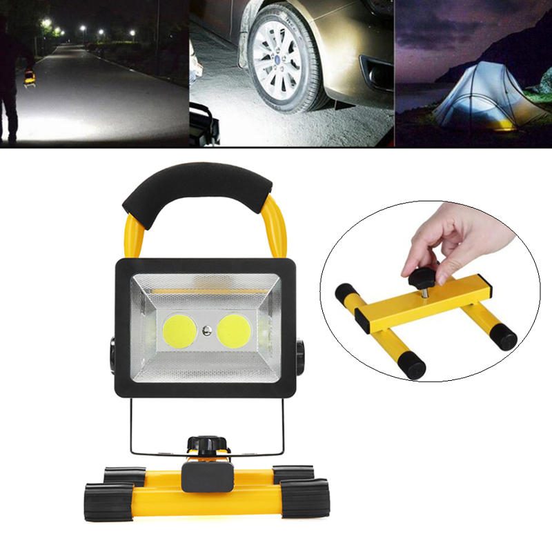 30 W 2400lm Kültéri Cob Vészhelyzeti Hordozható Reflektorok Munkalámpák Led Kemping Túralámpás